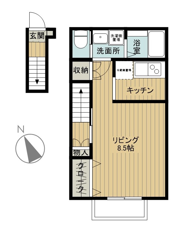 ※図面と現況が異なる場合は現況を優先します