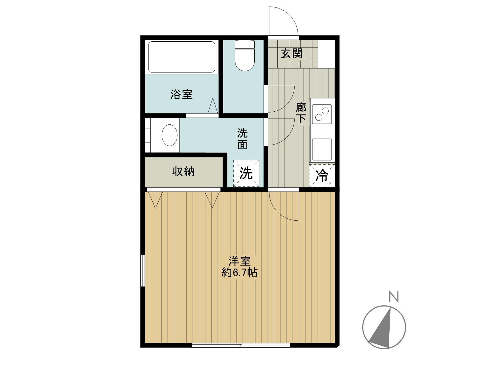※図面と現況が異なる場合は現況を優先します