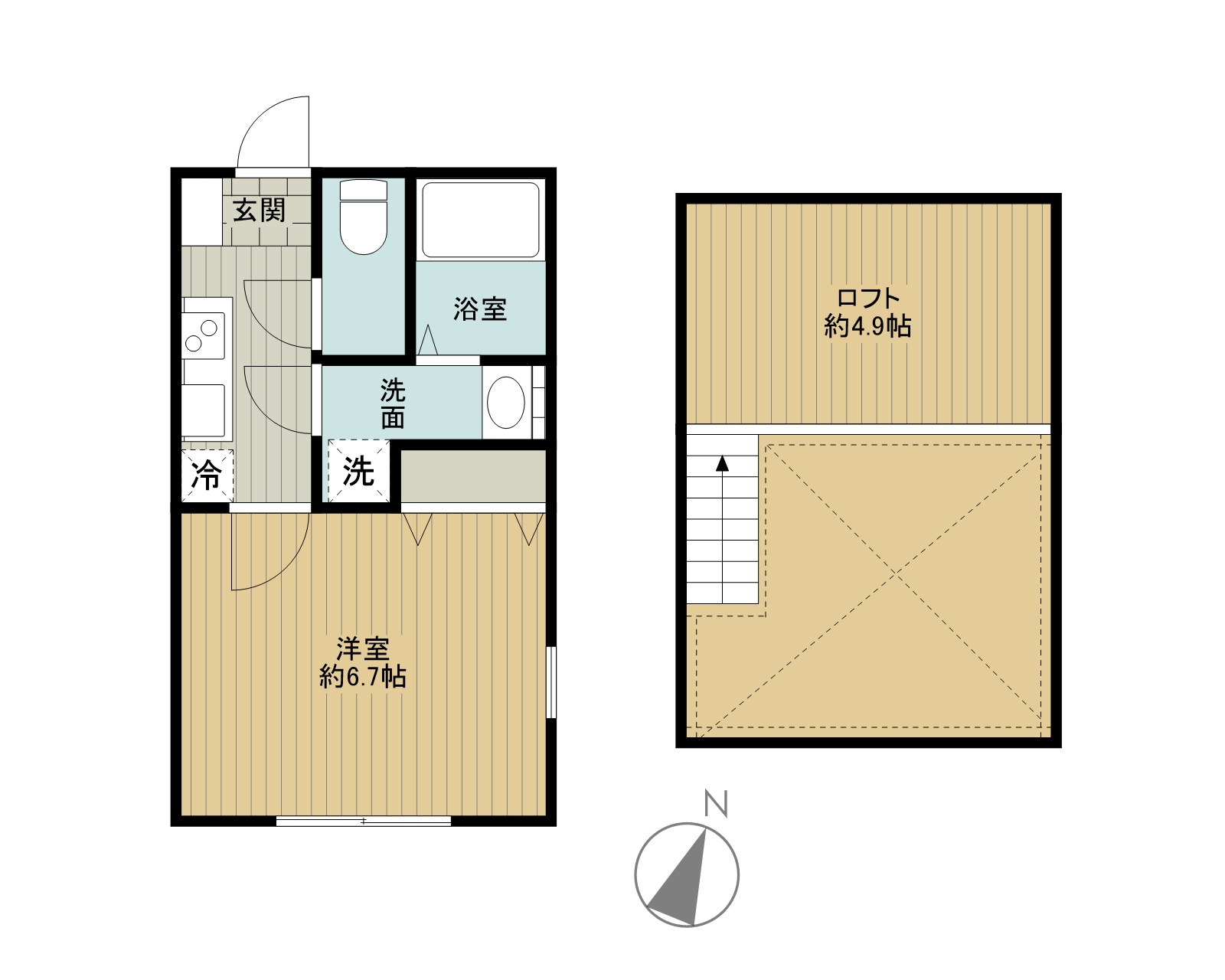 ※図面と現況が異なる場合は、現況を優先と致します。