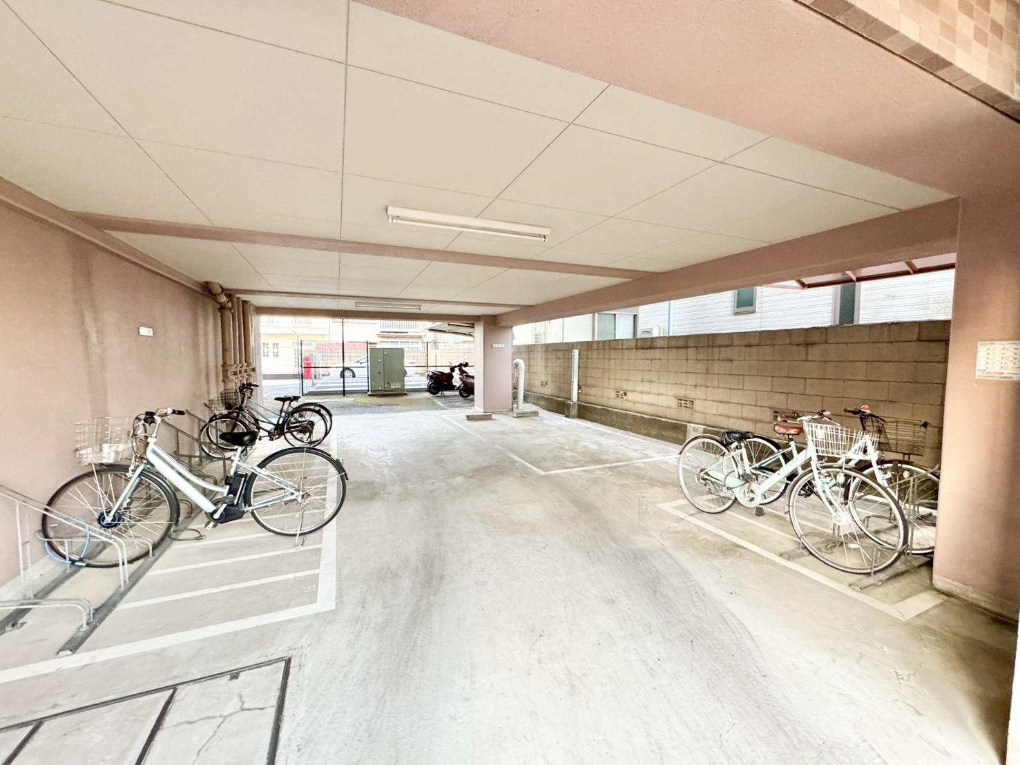 駐輪場です♪